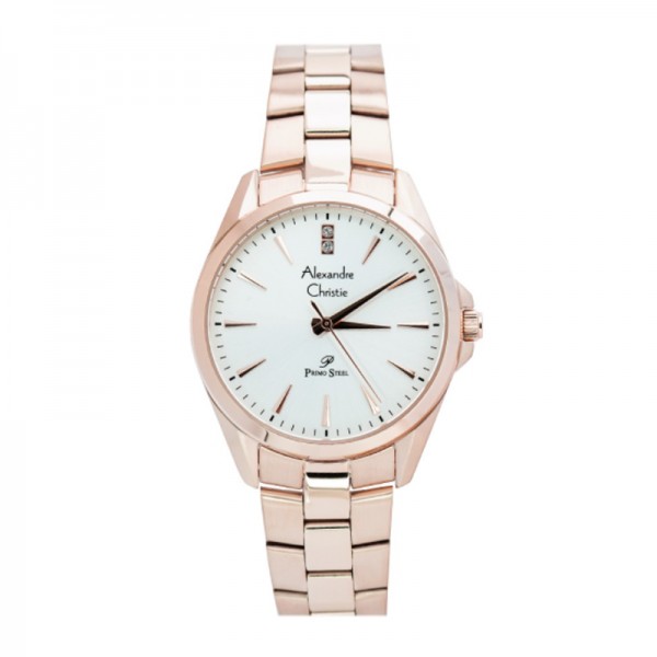 Alexandre Christie AC 1018 Rosegold White LHBRGSL